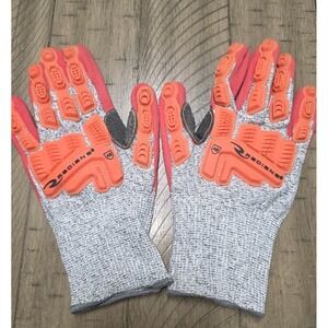Radians RWG603 Cut Resistant Level A5 Sandy Nitrile Coated Impact Gloves XL Pair